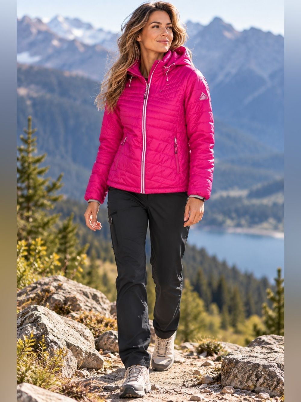 McKinley Water Resistant Lightweight Packable Puffer Jacket size XL